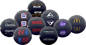 Kin-ballové lopty sponzorov