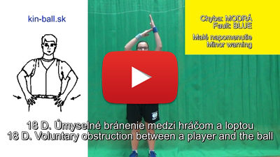 Kin-ball Signály rozhodcu / Referee signals